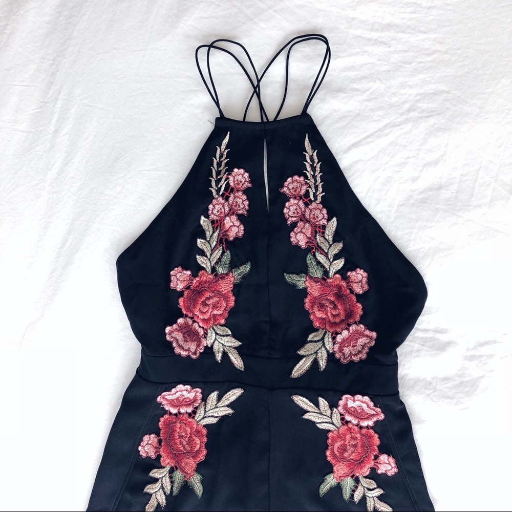 Brand New Keyhole Floor Length Jumpsuit